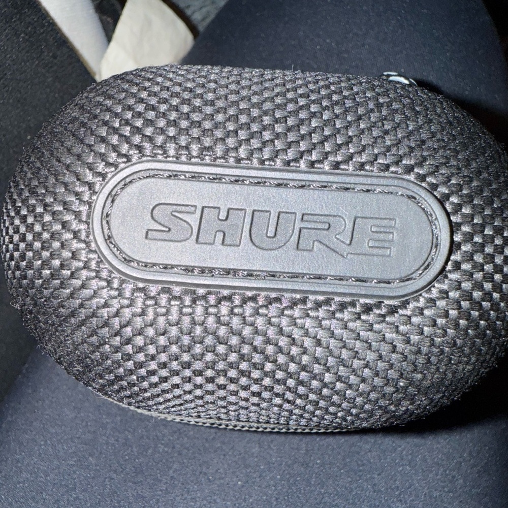 Shure Black Woven Carrying Case